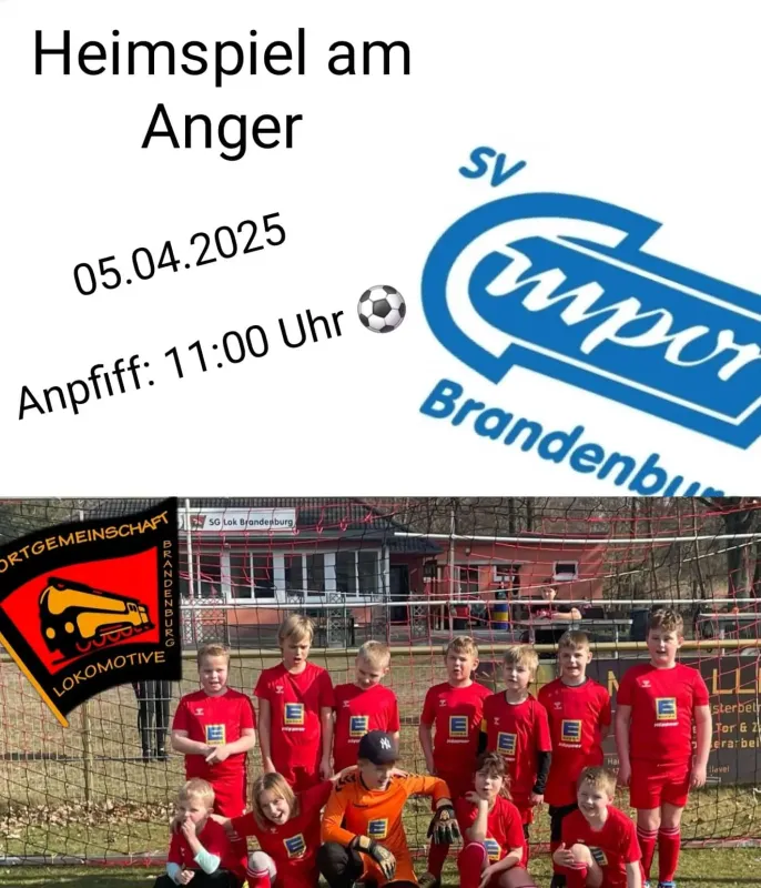 ⚽️👧🧑Das nächste Spiel am Anger steht an 🧑👧⚽️