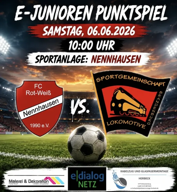 Unsere E-Junioren gehen auf Reisen! 🚂🔴⚫