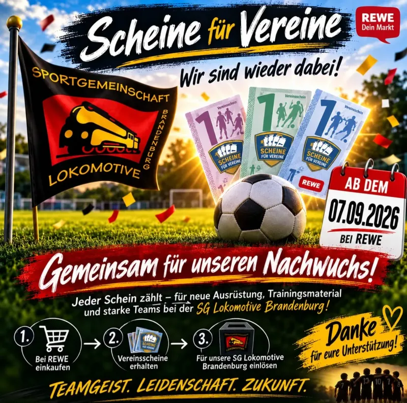 Scheine für Verein.