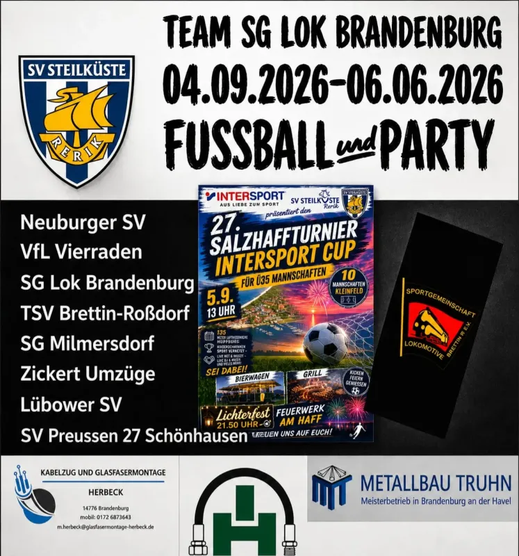 🔴⚫️ Auf geht’s nach Rerik! ⚽️🚂