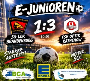 🔴⚫️ Guter Auftritt unserer E-Junioren! 🚂