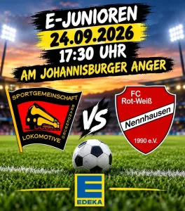 🔴⚫️ Nachholespieltag der E-Junioren 🚂