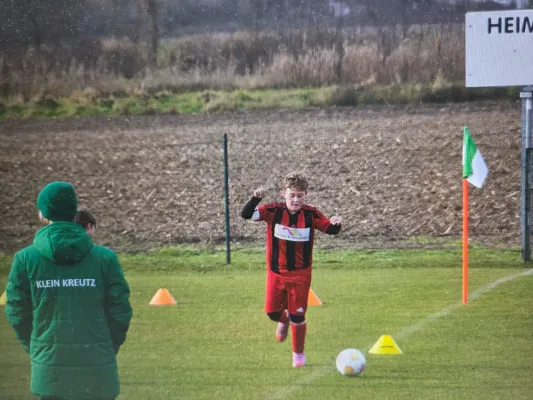 Schnappschüsse E-Junioren gegen Klein Kreutz