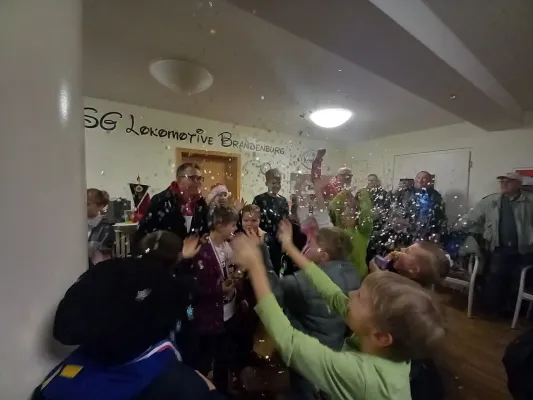 Weihnachtsfeier E-Junioren